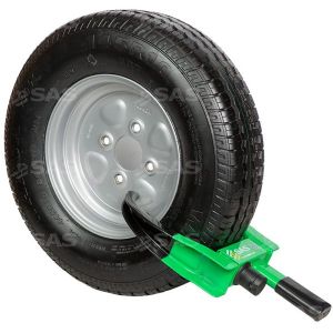 SAS GREEN V2 COMPACT Wheelclamp  (click for enlarged image)